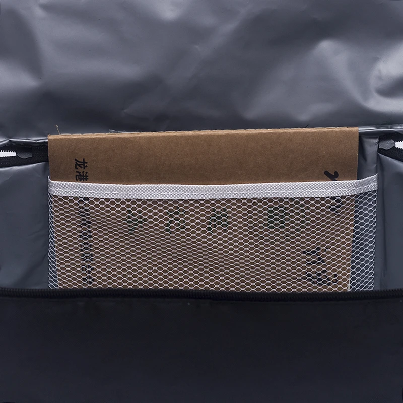 New Arrivals Manufacturers Custom Portable Swimming Multifunction Mesh Tote Lunch Beach Bag With