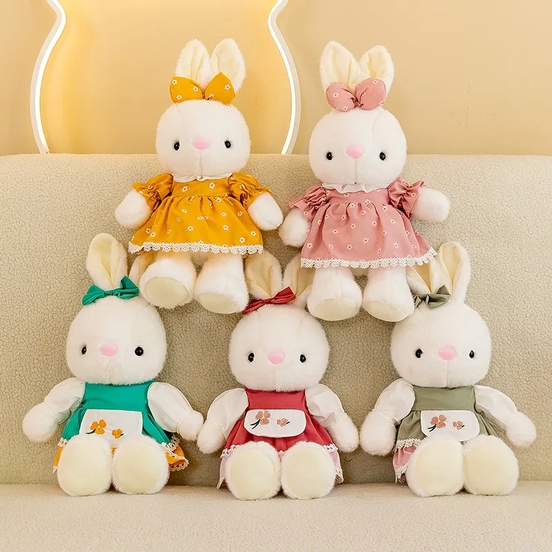 2024 New Styles 20-25cm Wholesale Cute Plush Animal Toys for Crane Claw Machine Cartoon Stuffed Bear Plushies for Kids Gift