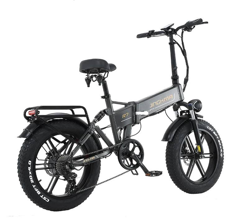 EU STOCK 20 Inch Fat tire Folding Electric Moped Bike 800W48V12.8AH 45KM/H e scooter moto bicycle electric bike europe