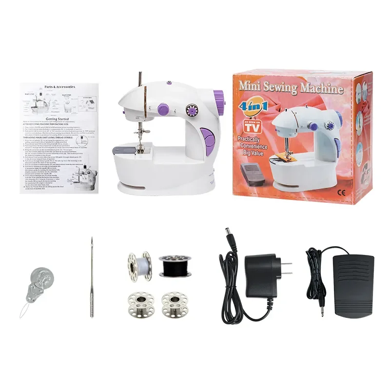 NO.201 Handheld Mini Sewing Machine Mini Size Convenient Multi Function electric portable sewing machine