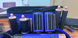 Лучшее качество, Парикмахерская Dysons Airwraps, воздушная пленка HS 05, фен с кожаным чехлом для Dysons Airwraps, длинный полный стайлер