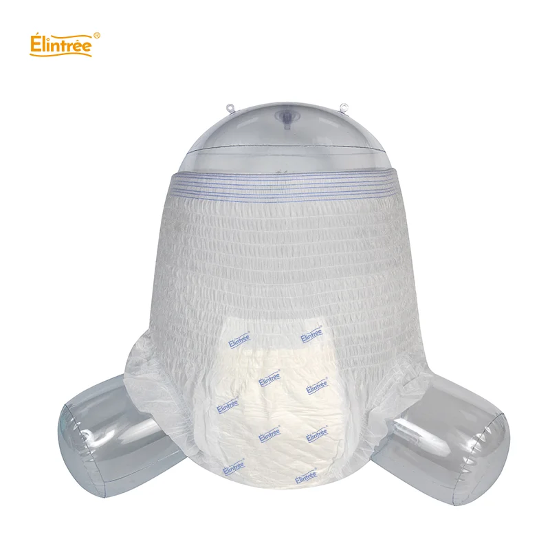Elintree Wholesale OEM Elderly Disposable Incontinence Adult Diaper Pull Up Diaper Pants Adult