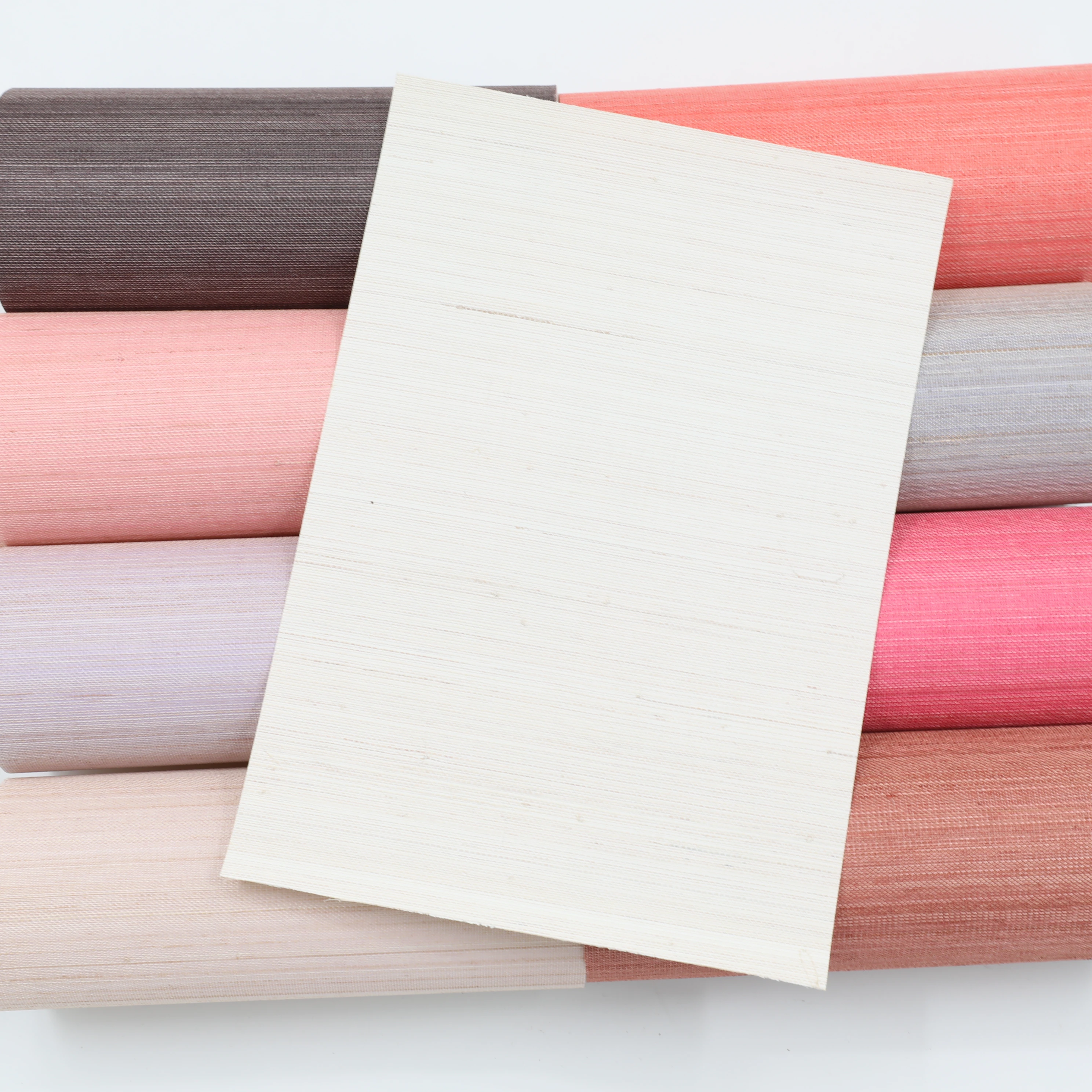 Free Sample MYWIND Wallcovering  New Color Design CollectionHome Interior Sisal Grasscloth Wallpaper Luxury Living Room Decor