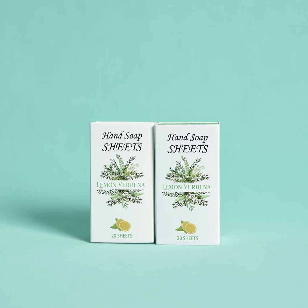 Skin Friendly Portable Disinfecting Dry Soap Sheets