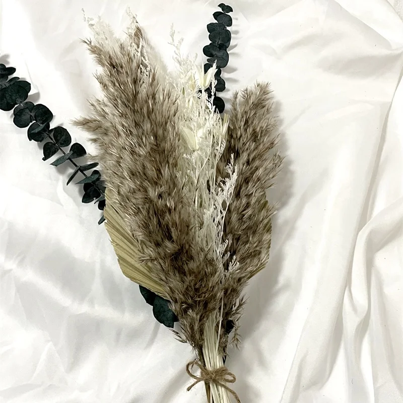 wholesale price Preserved dried bridal bouquets wedding plastic tote bag plush toy bouquet paper bouquet