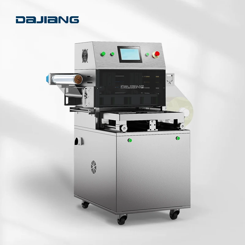 DAJIANG DM-360E Automatic Food Tray Vacuum Sealer Packing Machine