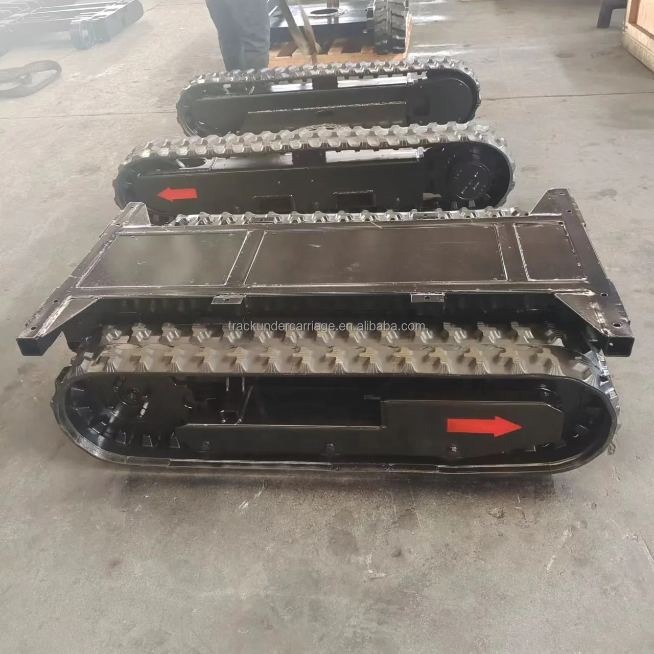 China Mini Excavator Loader with Rubber Tracked undercarriage Remote Control for Construction Machinery Spare Parts from Yijiang