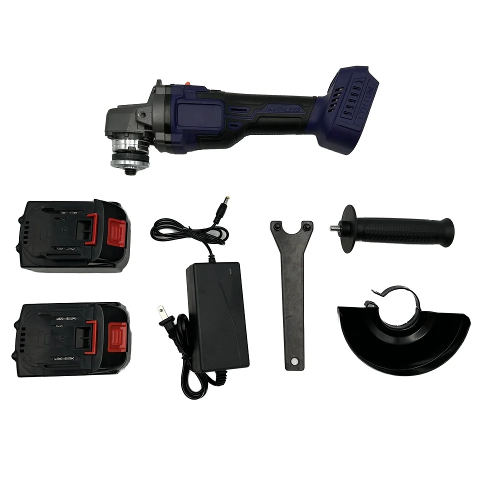 Angle Grinder Industrial & DIY Grade Electric Tools Cutter Machine with Variable Speed ETL Certified Cordless Angle Grinder