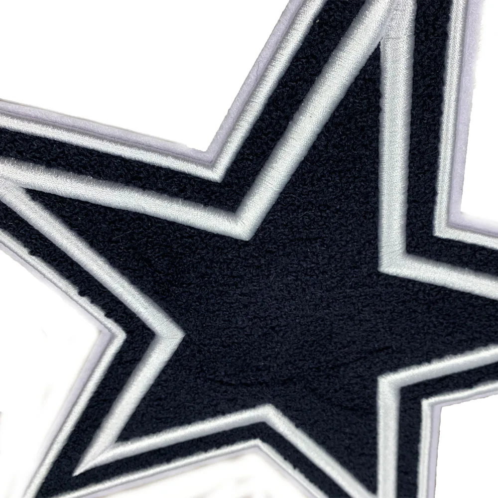 3D patches embossed embroidered letter patches iron on heat press patches for Hat