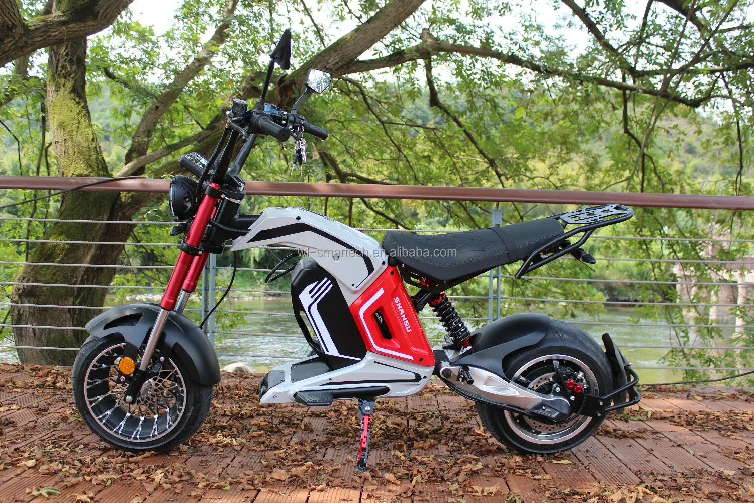 4000W 60V 40AH removable battery fat tire electric scooter citycoco for adult electric motorcycle