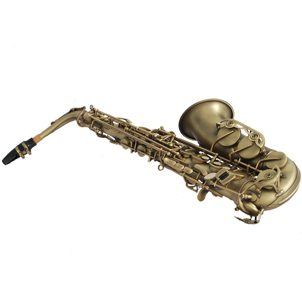 Saxophone musical instrument bronze archaize EB tone Baritone Saxophone