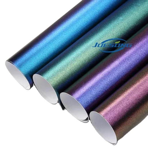 Chameleon Chrome Purple Car Decoration Sticker Vinyl Wrap Accessories Wrap Vinyl Film For Car