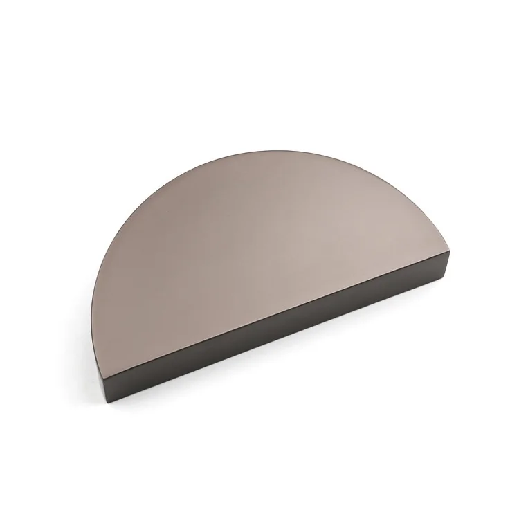 AKADA Aluminum Manufacturers Half Moon Gold Kitchen Drawer Cabinet Pull Bedroom Furniture Handles