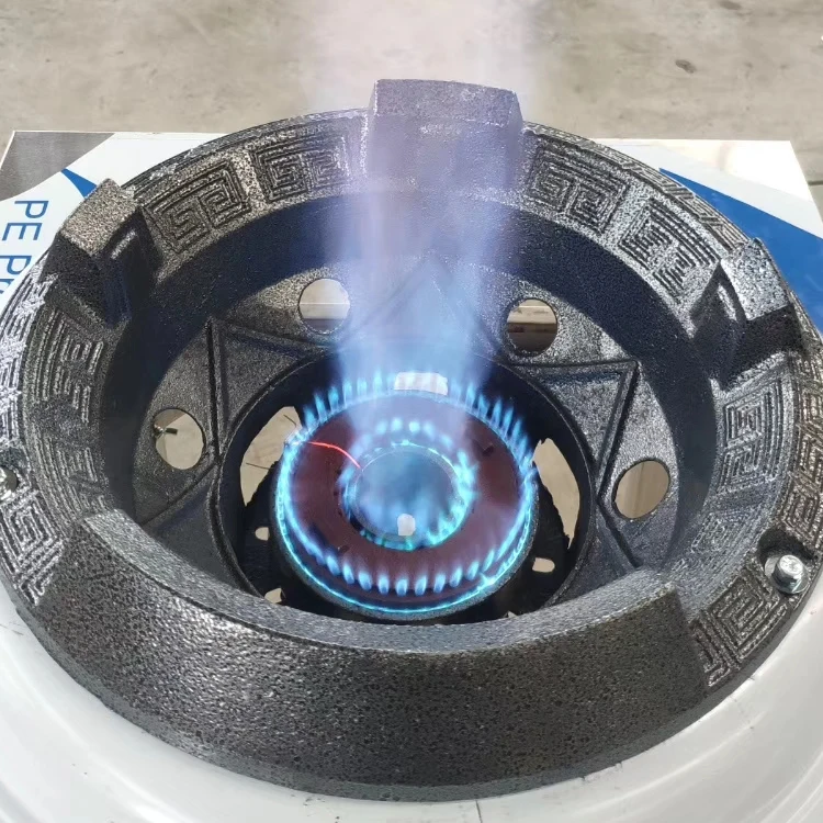 Lyroe Floor Type Wok Range Snack Equipments Commercial Standing Durable Stainless Steel Gas Stove