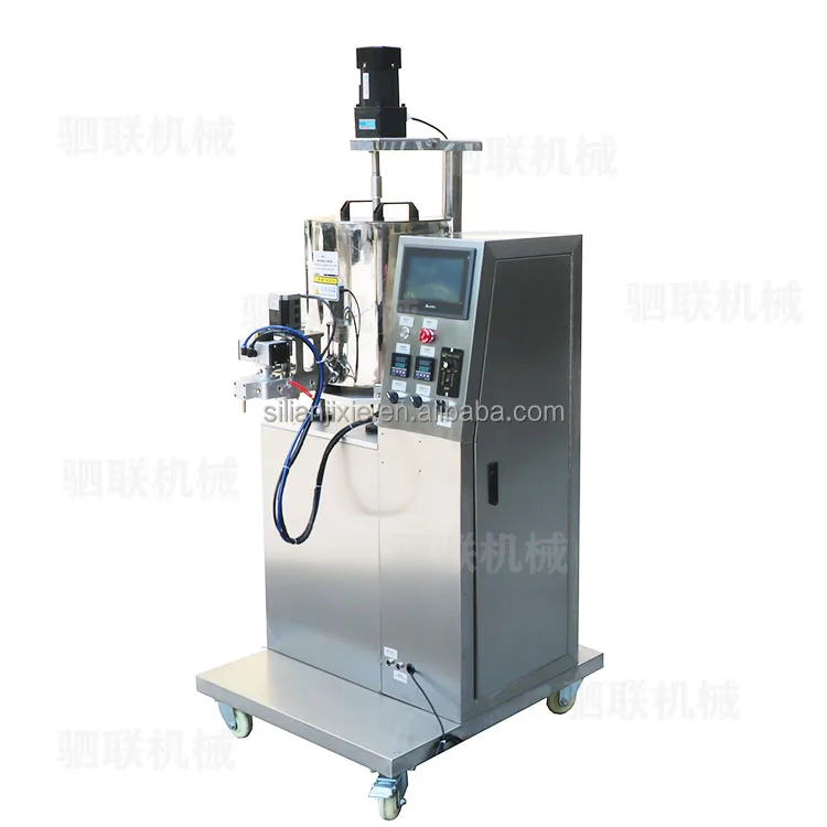 SilLian Best selling Single- Head Quantitative servo motor  heated filling machine  for cooling oil deodorant Wax Jar Sauge