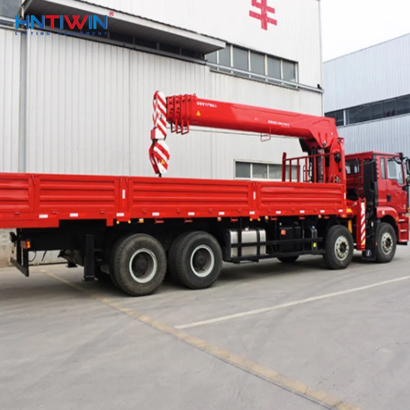 HNTIWIN FACTORY China 5 6.3 8 ton truck crane manipulator telescopic arm mounted on truck