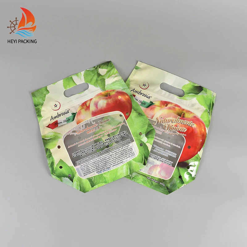 Pvc Dry Snack Fruit Juice Heat Presssed Frozen Bag Print For 20Kg By Cooling 1