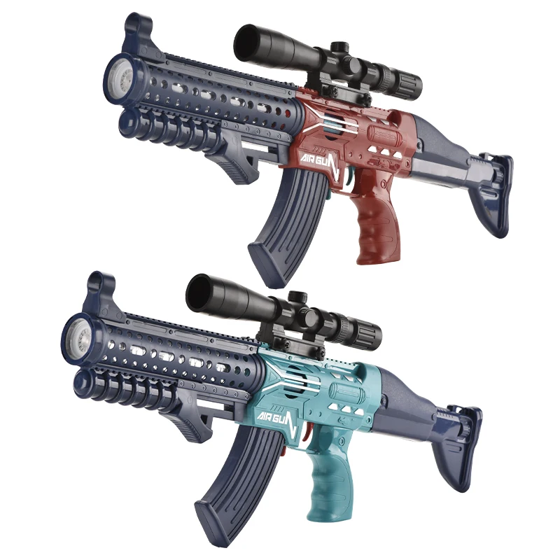 Sound and light soft bullet air gun toy  gun plastic kids outdoor toys