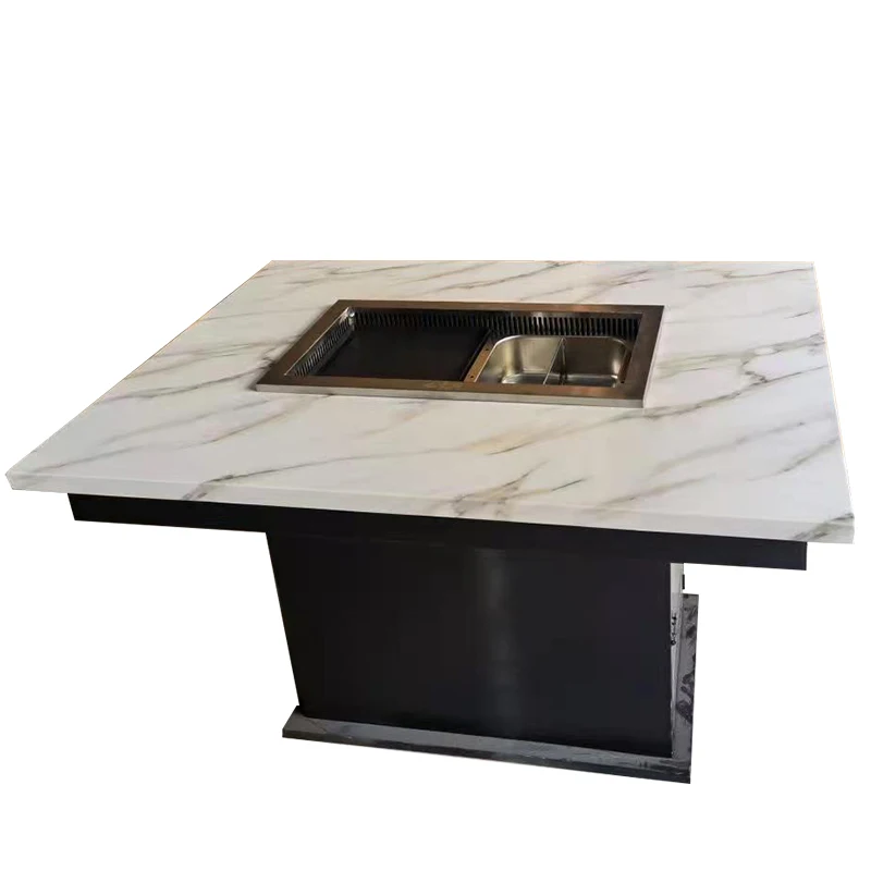 korean bbq table sit down/korean bbq table/korean bbq tables for restaurant