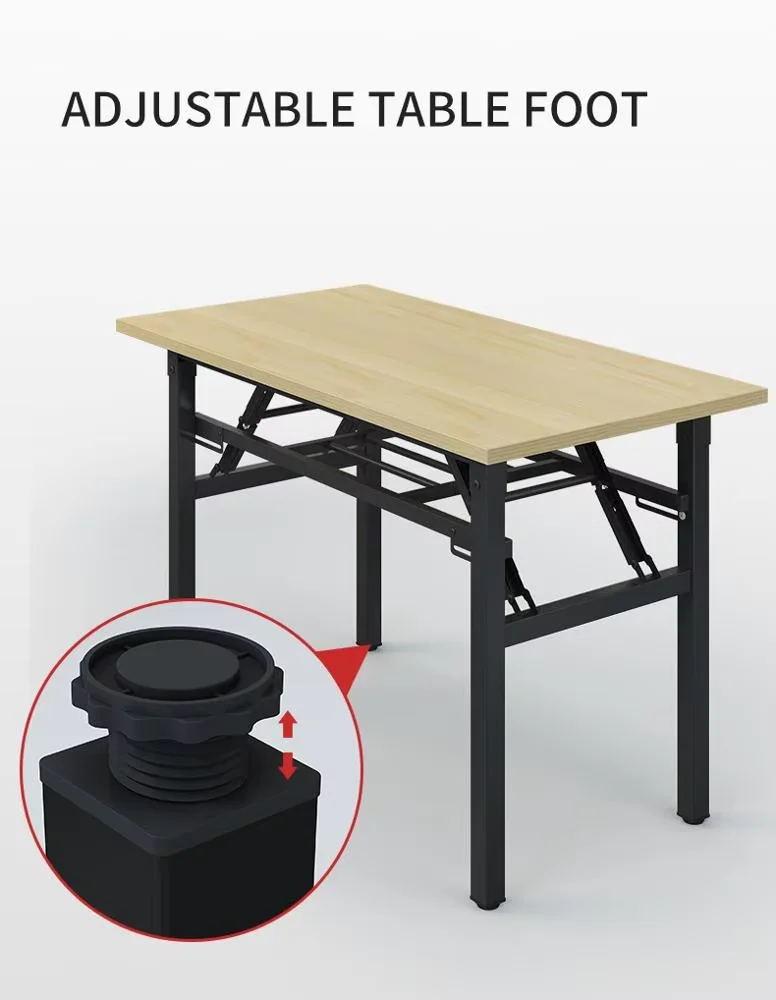 Factory Wholesale Price Long Folding Simple Conference Table Rectangle Home Outdoor Office Desk Writing Training Table