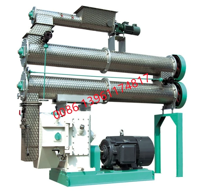 New Bird Feed Pellet Making Machine Big Poultry Feed Mill Cheap Price  Manufacturing Plant Featuring New Engine Gear
