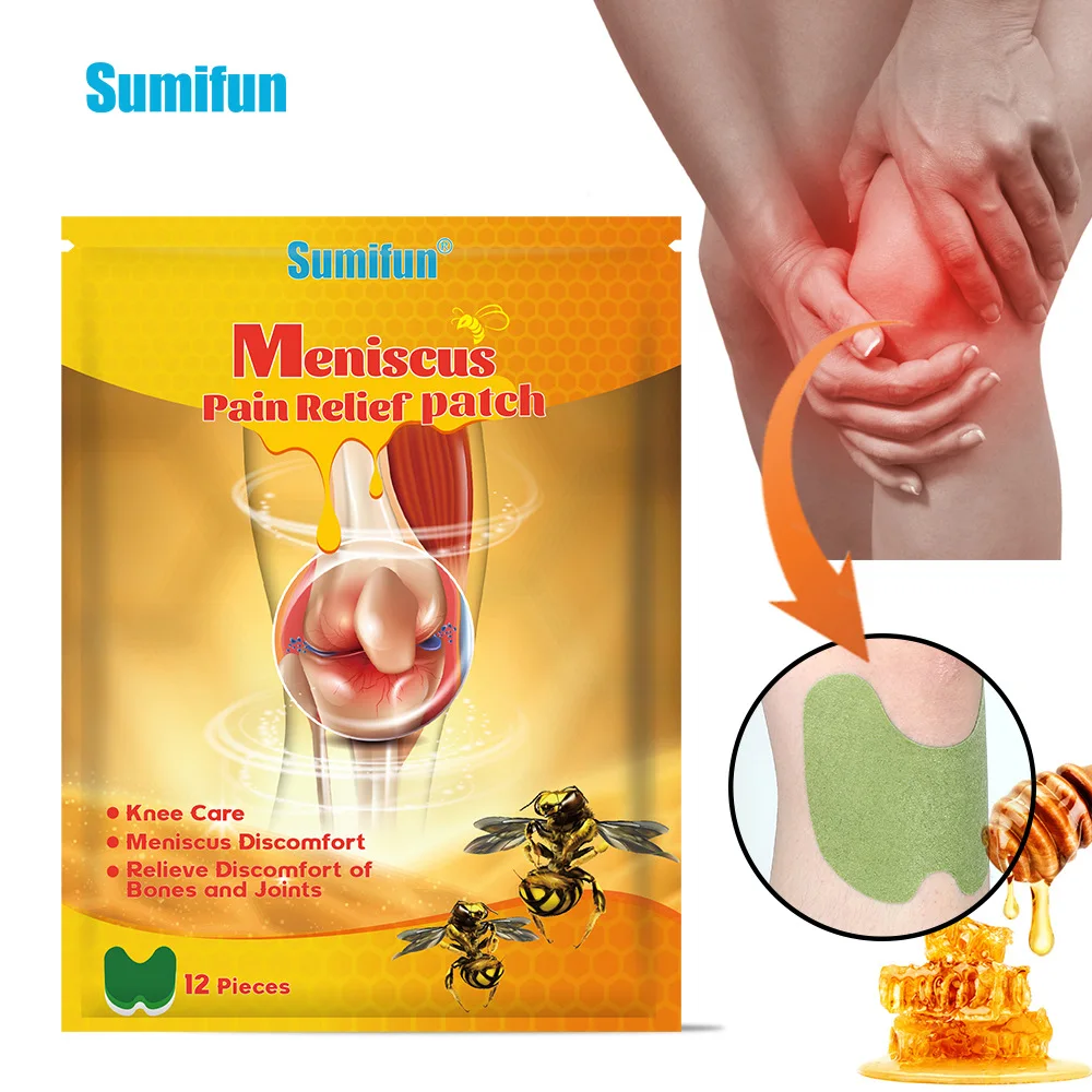 Meniscus care patch bee venom knee patch cross-border pain relief ointment patch K000009