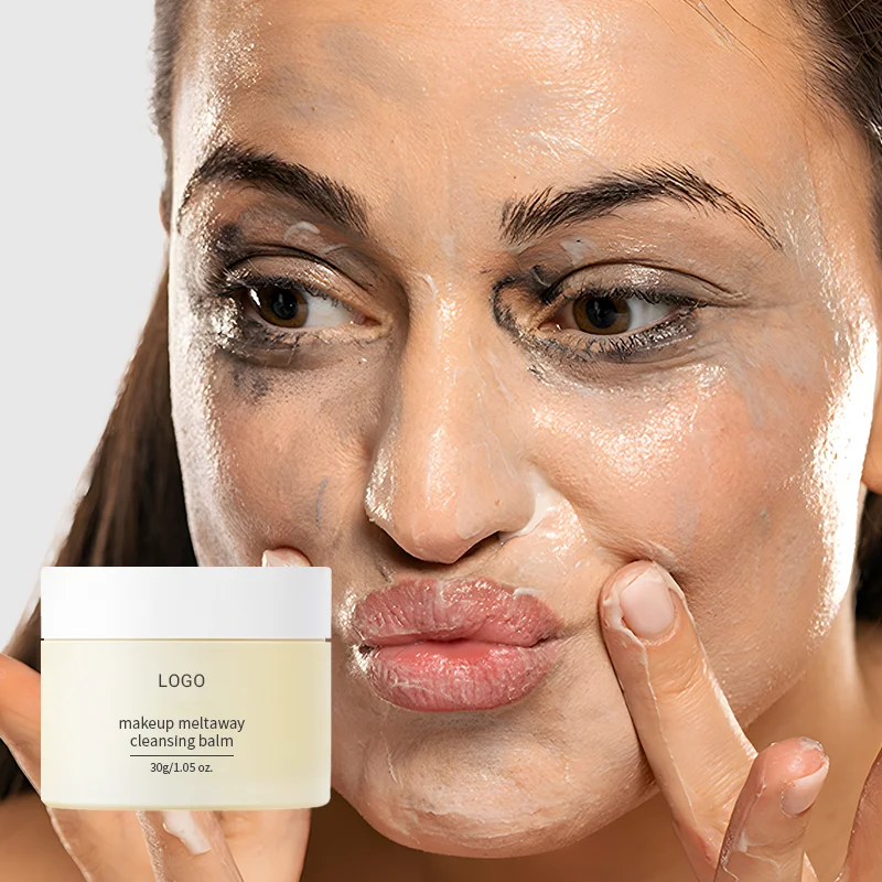 Wholesale Private Label Natural Organic Gentle Melting Makeup Removing Face Cleansing Cream Remover Balm Vegan For All Skin