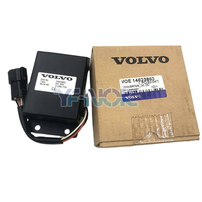 EC160B EC180B EW145B Excavator Electrical relay VOE14623863 14623863 Converter
