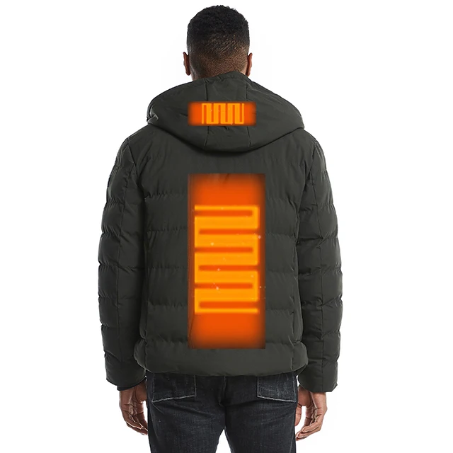 winter jacket mens heated usb heated down jacket men urban wear