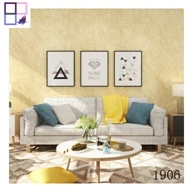 Silk Simple style modern home decoration waterproof wall coverings fabric wallpapers for project