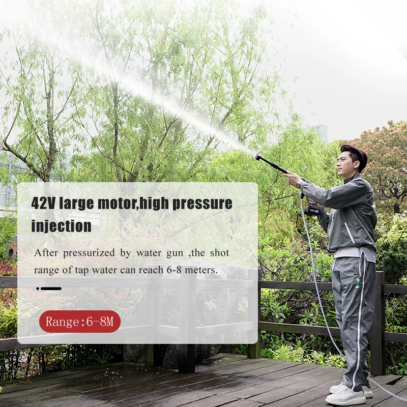 Hot selling 12V portable water jet car cordless