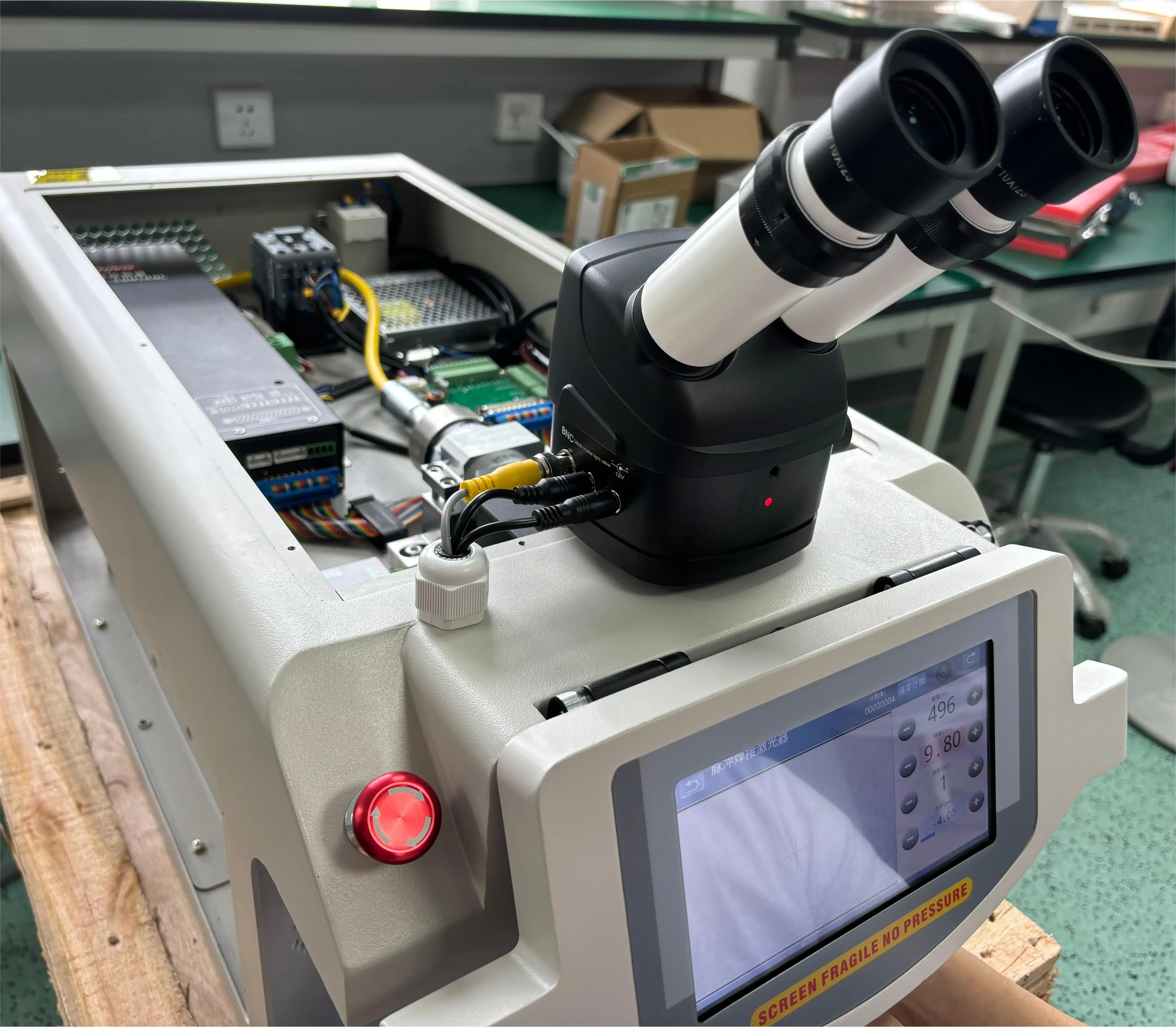 Factory supply 60w /100w Portable Galvo laser soldering machine jewelry repair machine factory direct supply