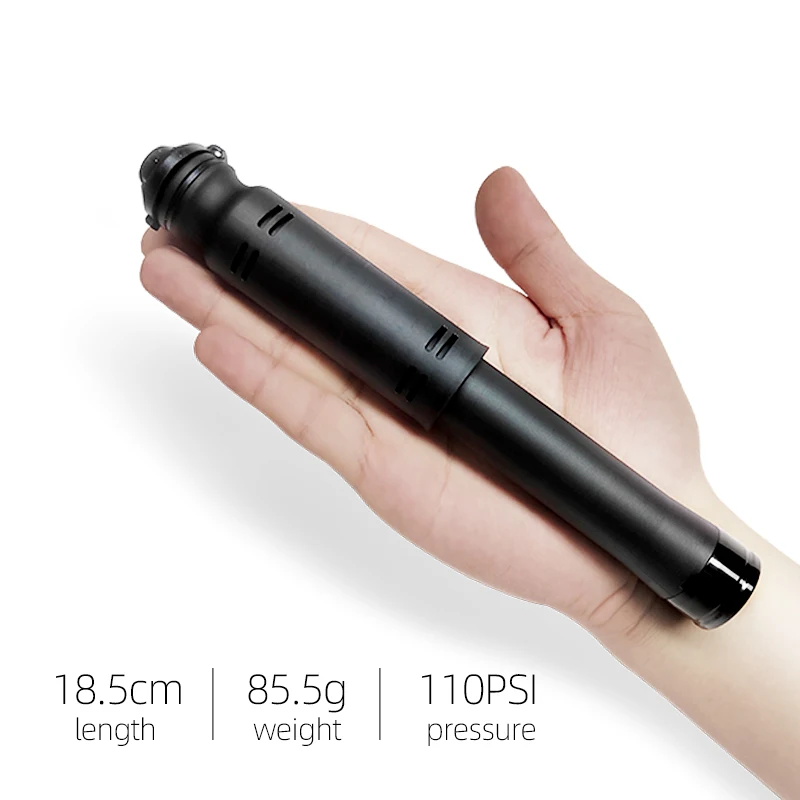 Morider Car Bike Tire Balloon Air Bed Inflator Pump Mini Size Portable Tyre 110 PSI Advanced High-efficiency Hand Air Pump