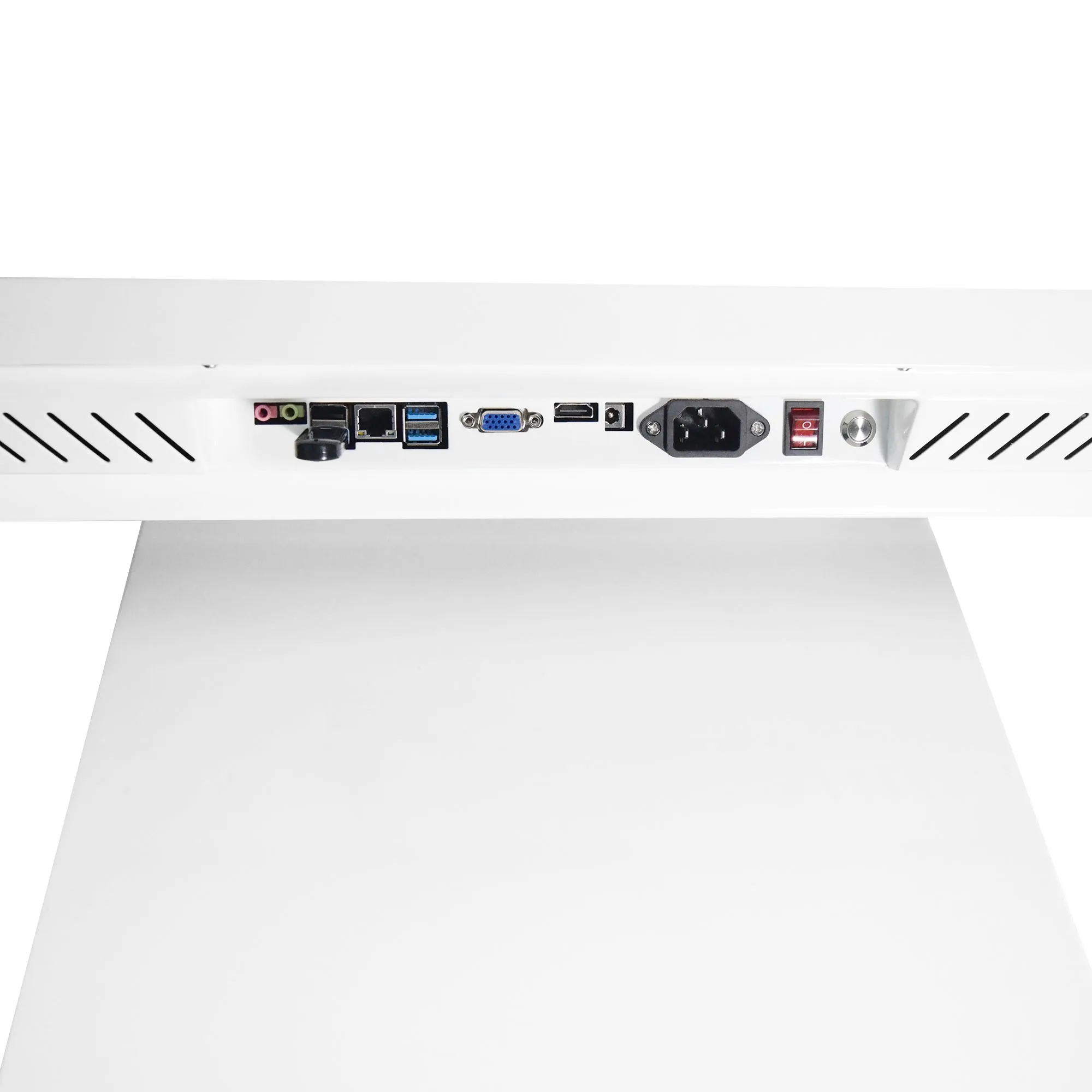 Shopping mall 32/43/49/55/65 inch All in one self service information digital touch screen kiosk with K base for supermarket