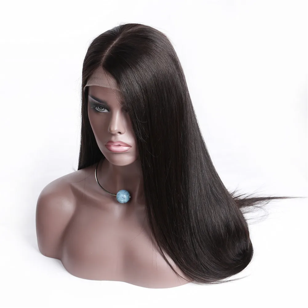 Wholesale Wigs 100% Human Hair Vendors Unprocessed Virgin Human Hair 13X6 Lace Front Wig
