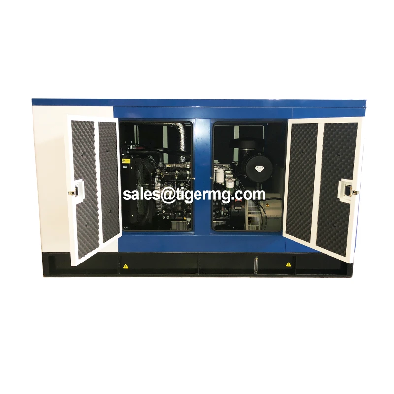 Diesel Generator 15 kVA 3-Phase Silent Type Auto Start 220/230/110/480V Rated Voltage 50/60Hz Frequency Open Frame Output Brand