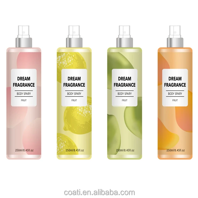 Custom Original Body Mist Fruity Women Perfume Fragrance Spray Long Lasting Perfume For Women
