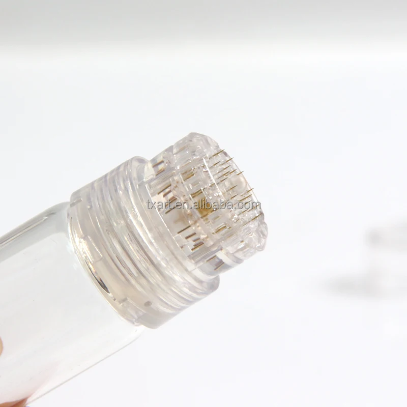 0.25mm 0.5mm 1.0mm 1.5mm Gold Hydra Roller 20 Pins Titanium Stamp for Face Serum Skin Care Hair Beard Growth