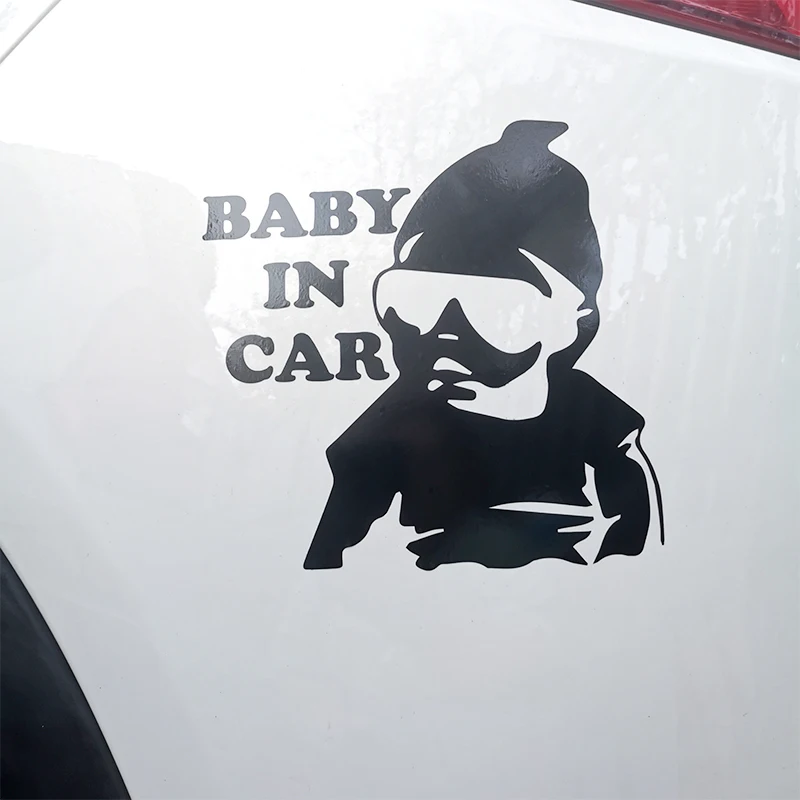 Fashionable Baby On Board UV Protect Adhesive Vinyl Car Body Decals Outdoor Use Scratch Resist Waterproof Transfer Car Stickers