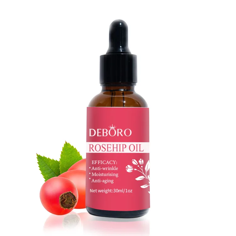 Organic Rosehip Seed Oil100% Pure Natural Cold Pressed Unrefined  for Skin, Hair & Nails rosehip seed oil for face