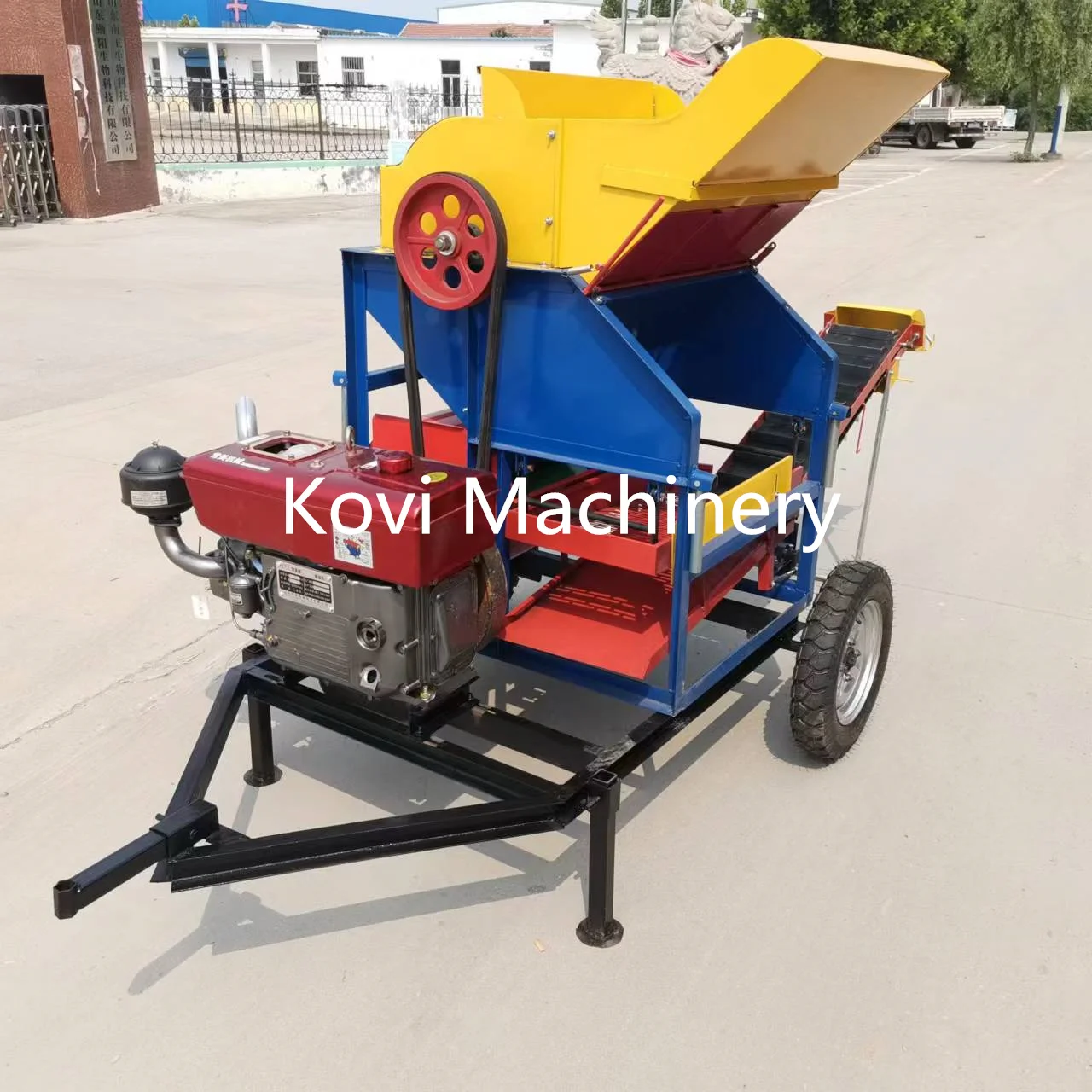 Hot sale peanut picking machine groundnut picker dry wet peanut harvester combine peanut harvesting machine best price