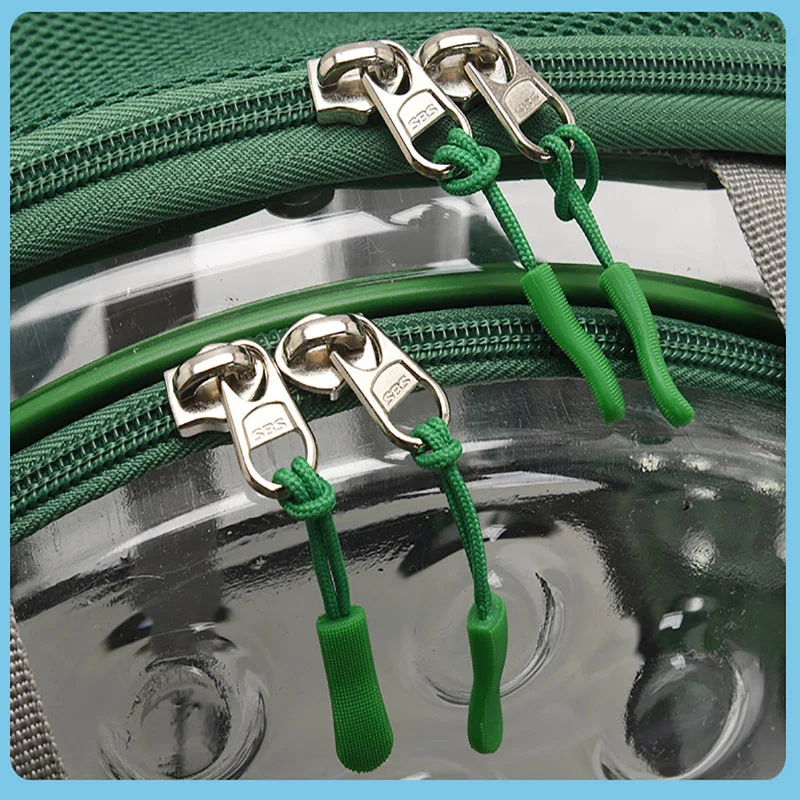 Waterproof Airline Travel Portable Clear Transparent Pet Carrier Backpack with Trolley Wheels For Dogs Cats Pet