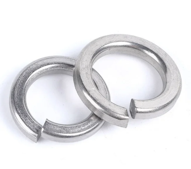 Free Sample Customized SS304 GB93 M5 M6 Washer Lock Washer Split Spring Washer