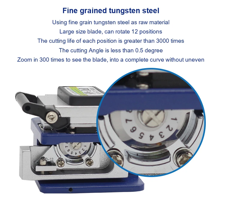 Fc-6s Fibre Optic Cable High Precision Fc-6s Fiber Cable Cutting Tool Fiber Optic Cleaver