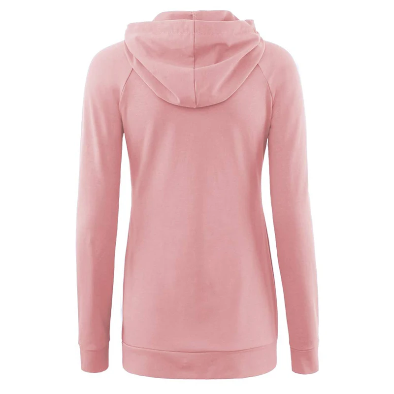 Latest Pregnancy Wear Solid Color Tops Active Sweatshirts Maternity Nursing Tops Breastfeeding Clothes Winter Pregnancy Hoodie