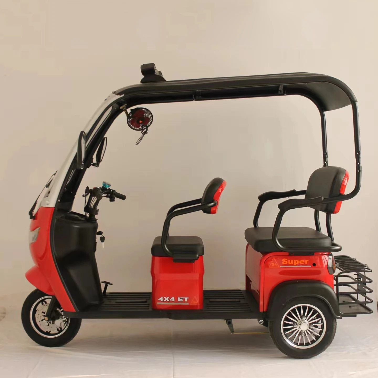 3 three wheel adults/elderly taxi solar disability electric passenger tricycle for adults