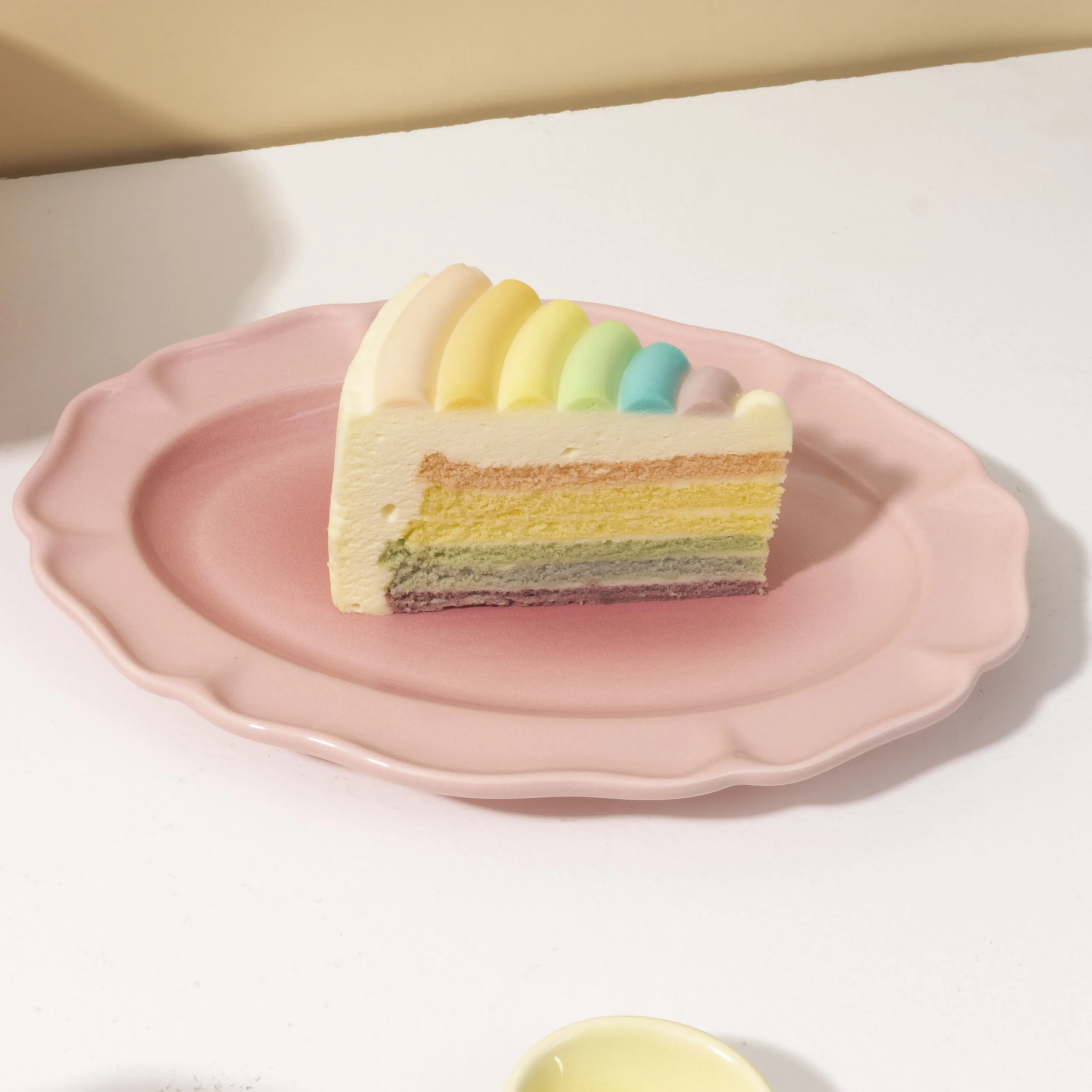 Factory custom net red color home advanced sense breakfast plate neon color dinner plate ceramic tableware plate