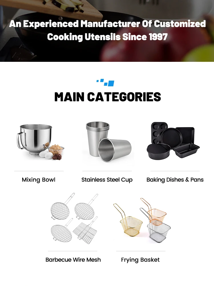 black frying basket