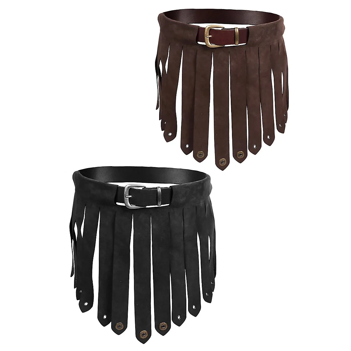 Ancient Roman Legion Gladiator Battle Belt Skirt Gothic Steampunk PU Leather Armor Medieval Greek Cosplay Costume Men Women LARP