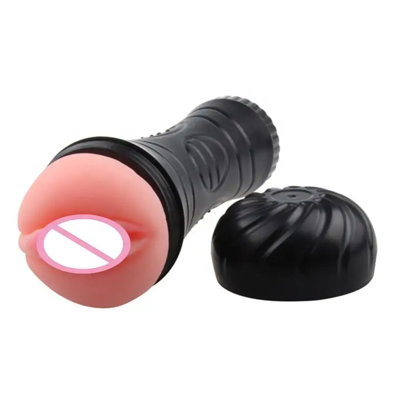 Hot Male Masturbator Vibration Pocket Pussy Real Vagina Oral Masturbation Cup Flashlight Shape Man Adult Vagina Sex Toy For Men